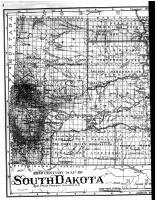 South Dakota State Map - Left, Clay County 1901
